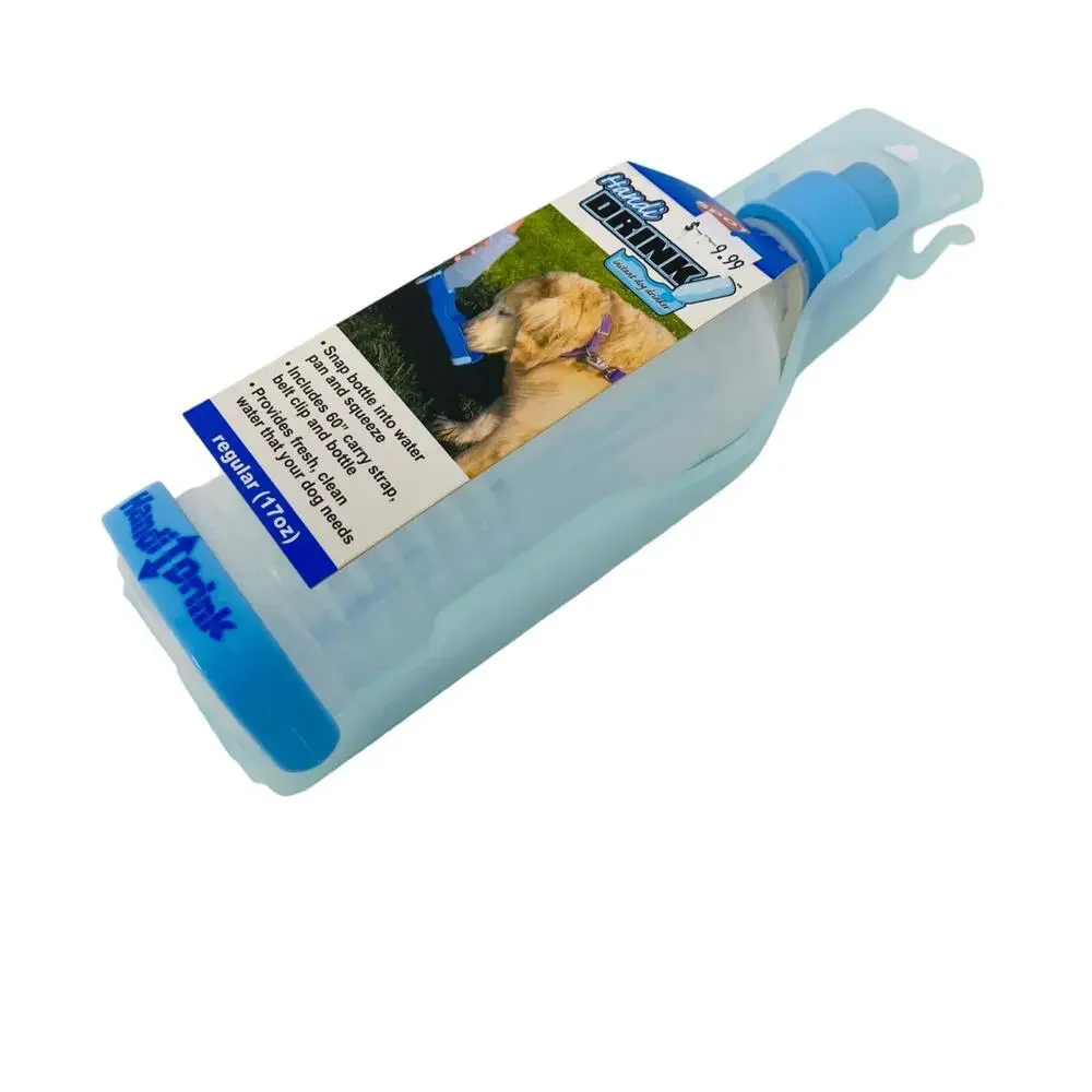 Spot Handi Drink Regular  17 oz. color may vary light blue or dark blue for Dogs